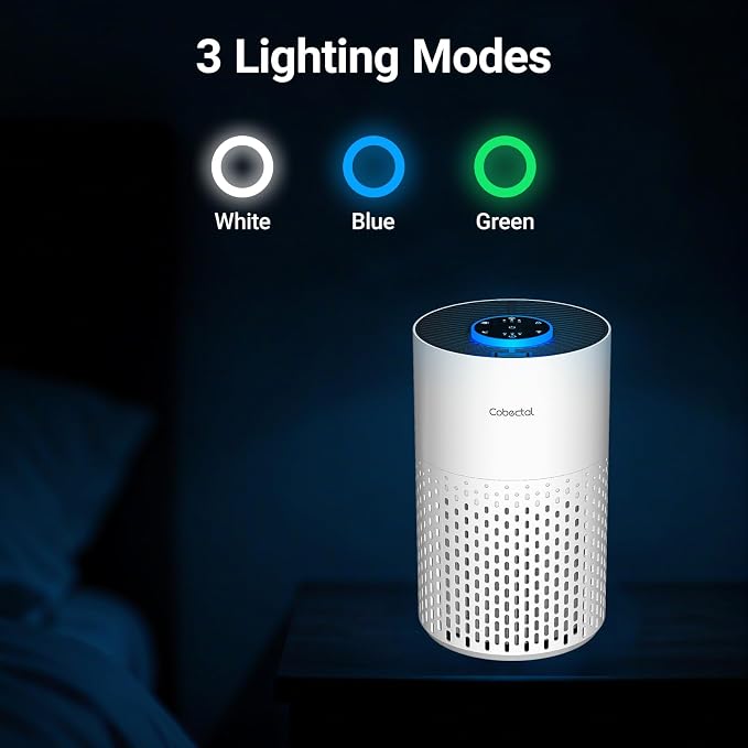 Air Purifiers for Bedroom Home, Cobectal Air Cleaner - Image 8