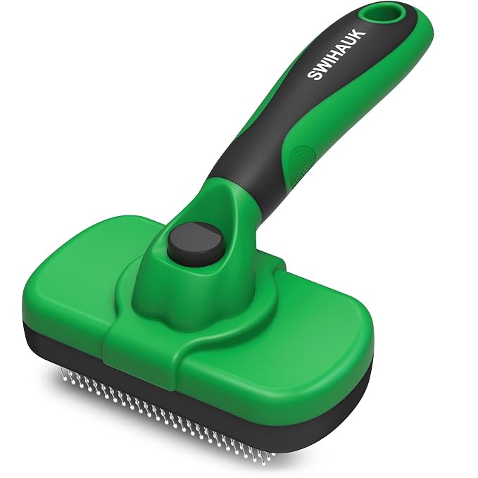 Swihauk Self Cleaning Slicker Brush by swihauk