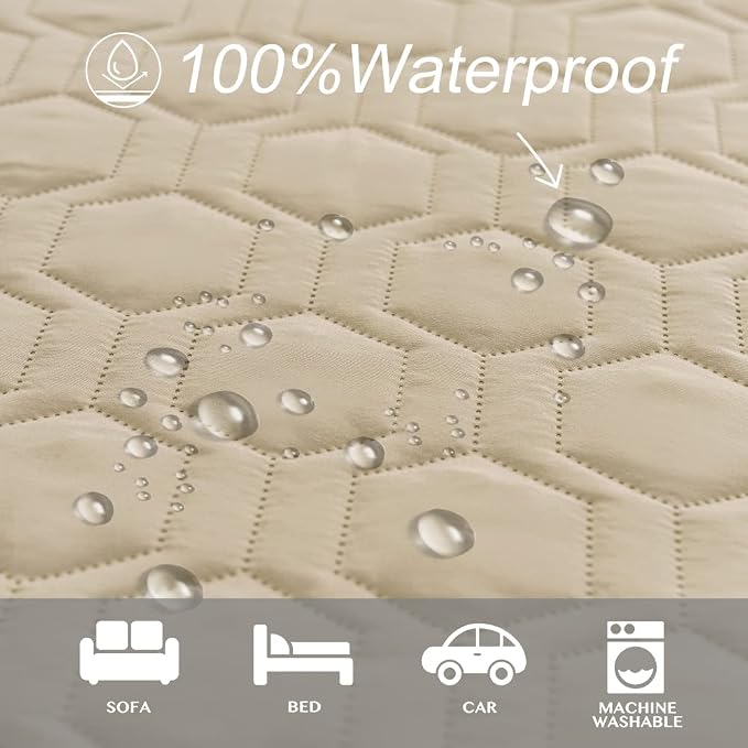 Waterproof and Non-Slip Dog Bed Cover and Pet Blanket Sofa Pet Bed Mat ，car - Image 2