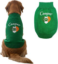 Personalized Dog Sweater, Custom Knit Sweater by GrewearFashion
