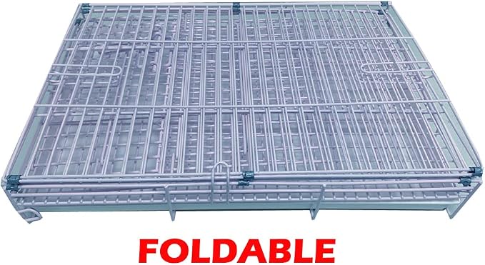 Portable Foldable Carrier Travel Vet Breeder Training Cage - Image 5