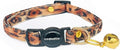 Safety Quick Release Cat Collars, Double Velvet by Cognatio