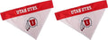Pets First Collegiate Pet Accessories, Reversible Bandana, Utah Utes, by PETSFIRST