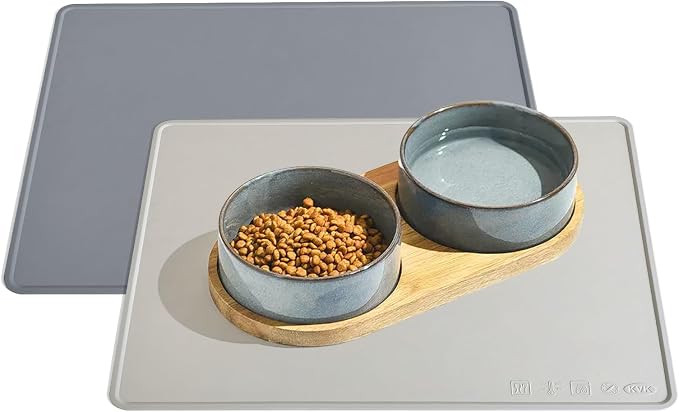 Dog Water Mat 2-Pack 20×16in by KVK