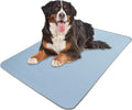 Summer Dog Cooling Mat Washable Ice Silk Self Cool Pad by Buvlnee