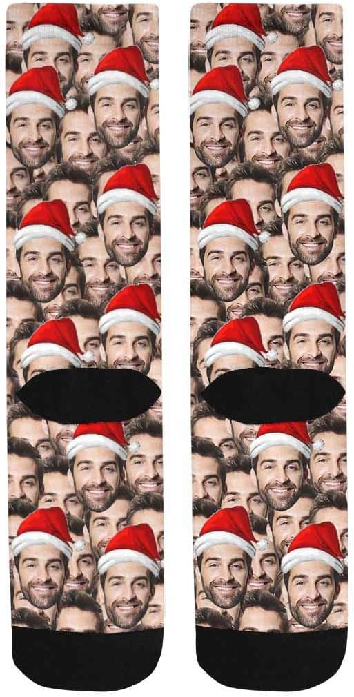 MyPupSocks Custom Personalized Photo Pet Face Socks, Cat and Dog Tracks Paws - Image 6