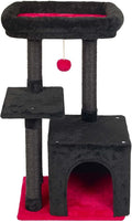 FISH&NAP Cute Cat Tree Kitten Cat Tower by FISHNAPthemeaningisthatcatliketoeatfishandhaveanaphopeyourbabylikeit