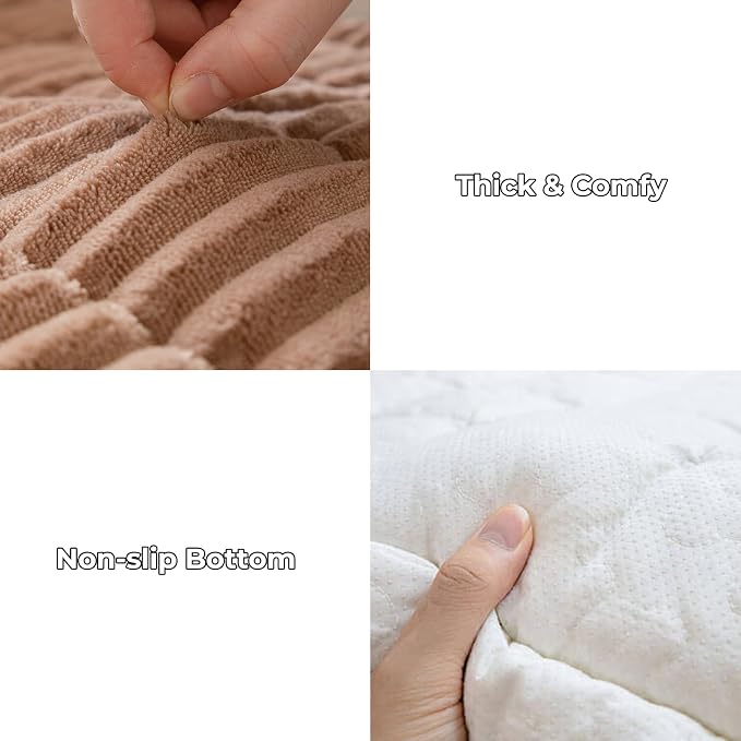 FUNNY FUZZY Pet Couch Covers for Sofa, Washable Dog Couch Cover Protector for - Image 3