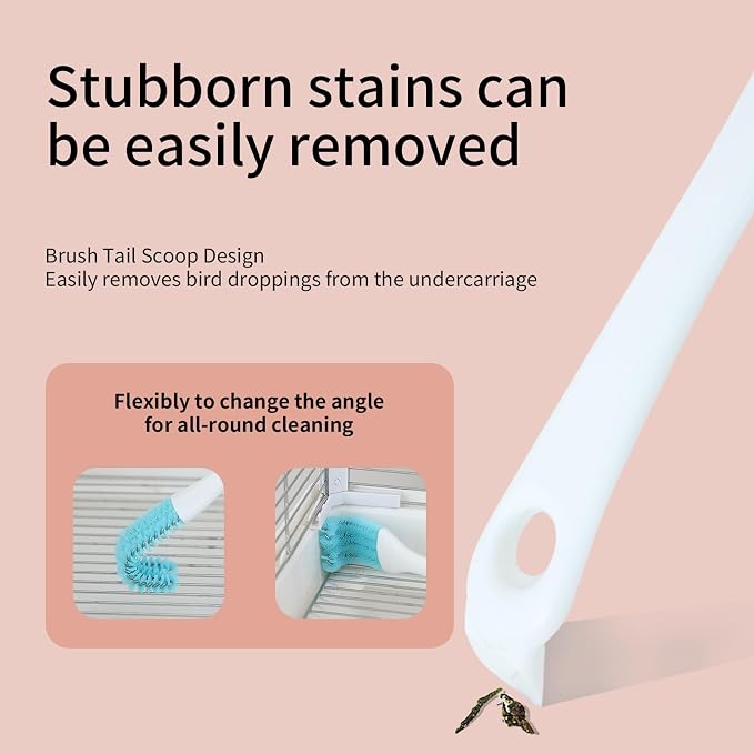 Stainless Steel Bird Cage Cleaner - Image 5