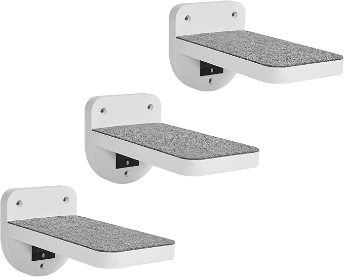 ESPETS Set of 3 Natural Wood Cat Steps by ESPETS