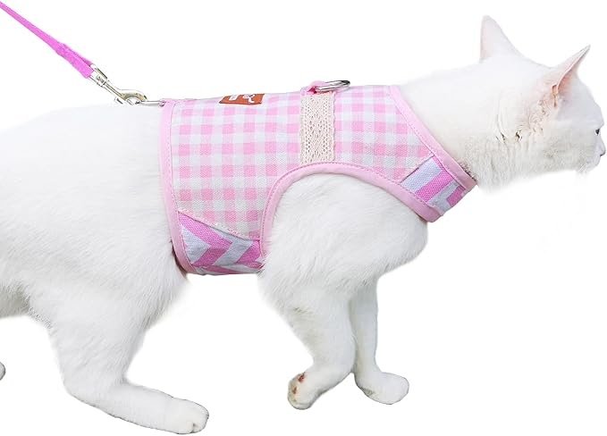 Cat Harness and Leash for Walking Escape Proof, Adjustable Cat Vest Harness - Image 9