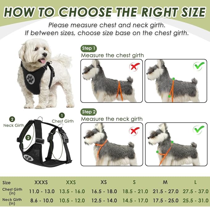 SlowTon Dog Seat Belt Harness for Car, Dog Car Harness Adjustable Mesh - Image 6