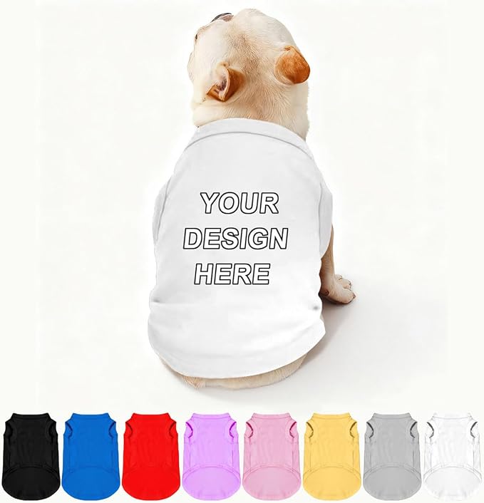 Custom Dog Shirt Pet Clothes Breathable Shirts by Plmoknijb