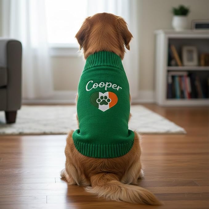 Personalized Dog Sweater, Custom Knit Sweater - Image 3