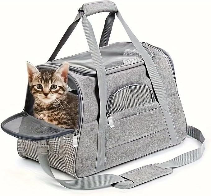 Cat Carriers, Dog Carriers, Pet Carriers – Airline-Approved Soft-Sided Bag by Unknown