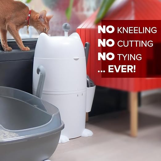 Red Rocket Pets Litter Trash Can - Image 4