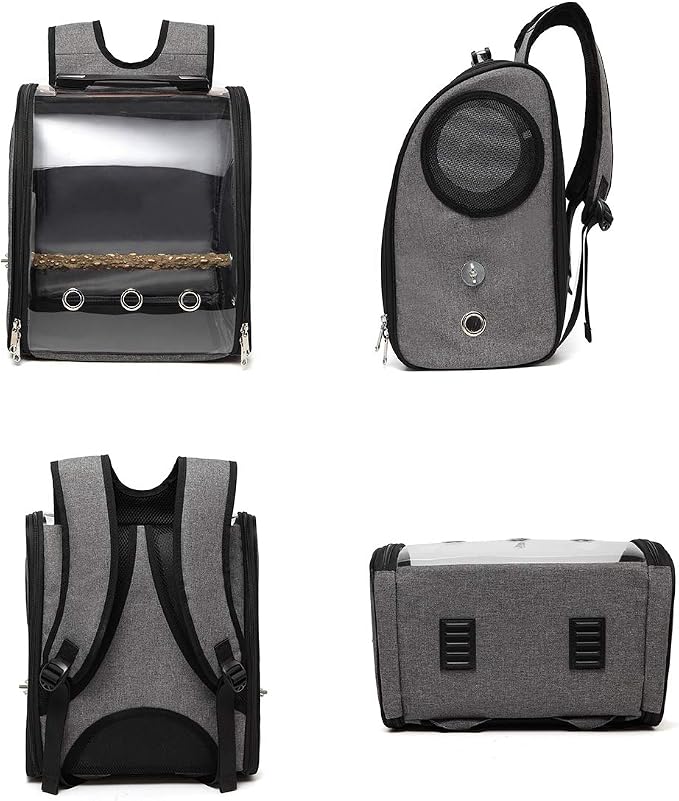 Bird Parrot Backpack Carrier Travel Bag - Image 2