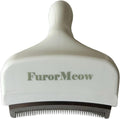 Pet Deshedding Tool with Curve Blade, Cat Grooming Brush, Tight V-shaped Teeth by Unknown