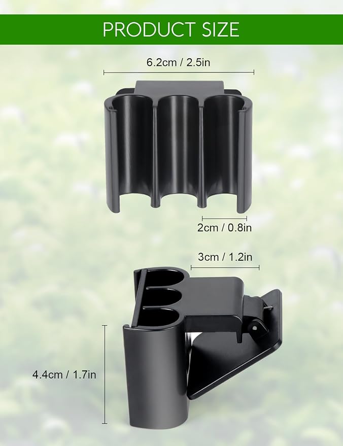 4 Pk Upgraded Aquarium Plant Holder, 3-Hole Hanging Aquarium Plant Holder - Image 3