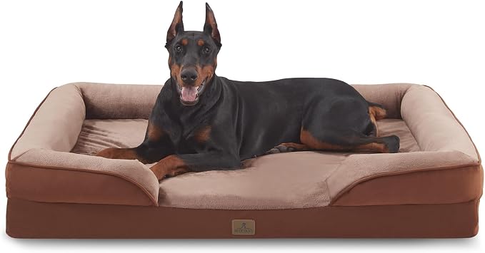 Bedfolks Orthopedic Dog Bed, Waterproof Dog Sofa Bed by Bedfolks