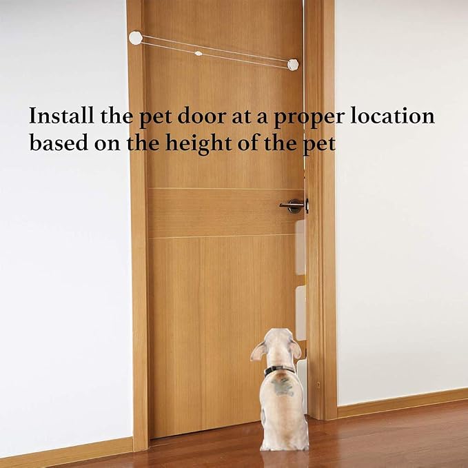 Automatic Pets Door Opener, Automotive Pet Dog Door Private Access Door - Image 3