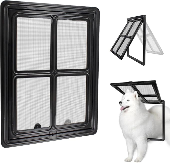 NAMSAN Dog Screen Door, Passage Size 12 x 16 inches, Dog Door by Namsan