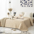 Waterproof and Anti-Slip Dog Bed Cover and Pet Blanket Sofa Pet Bed Mat ，car by TcksstexFauxFurDogBedCover