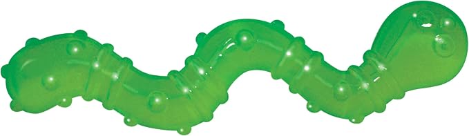 Petstages Orkakat Wiggle Worm Dental Catnip Cat Chew Toy by Catstages