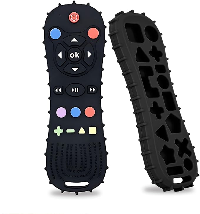 Natural Teething Rubber Chew Toys by PenghaiYunfei