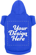 Personalized Dog Hooded Custom Sweatshirt Pet Pullover Hoodie Text/Image by apparelyn