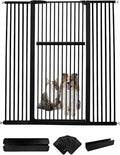 Lumizone Extra Tall Pet Gate 55.12" High Pressure Mounted 55.12"-59.24" Extra by Lumizone