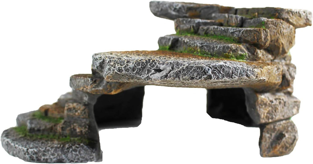 PENN-PLAX REP183 Shale Scape Ledge & Cave Hideout - GlobalHabitat Supply