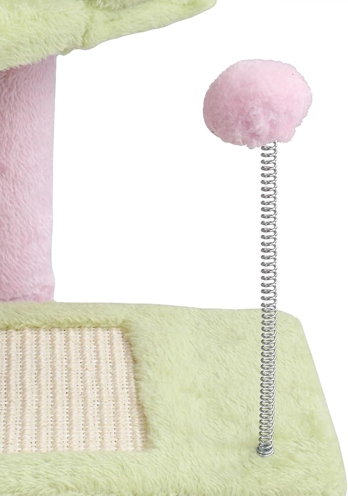 VINGLI Cat Tree, 27 inch Small Cat Tower - Image 9