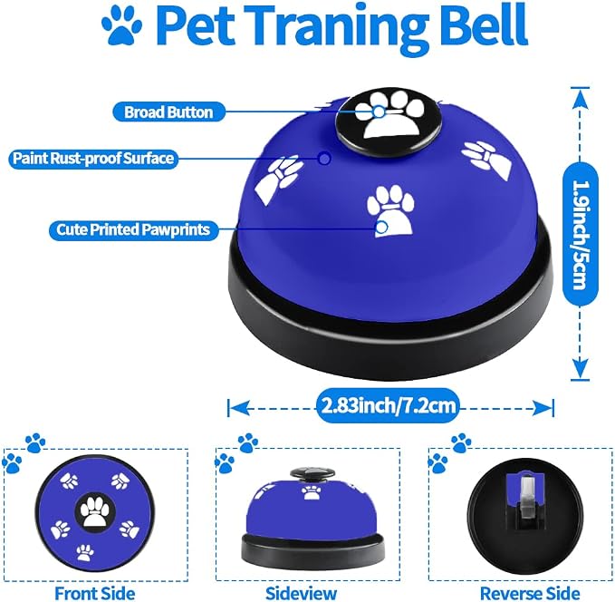 2 Pack Dog Doorbells, Pet Training Bells - Image 2