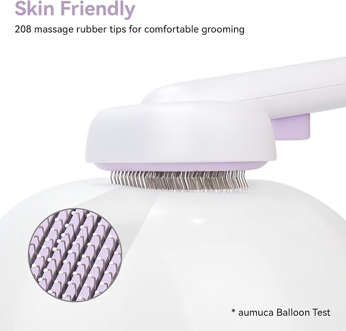aumuca Cat and Dog Grooming Brush - Image 4
