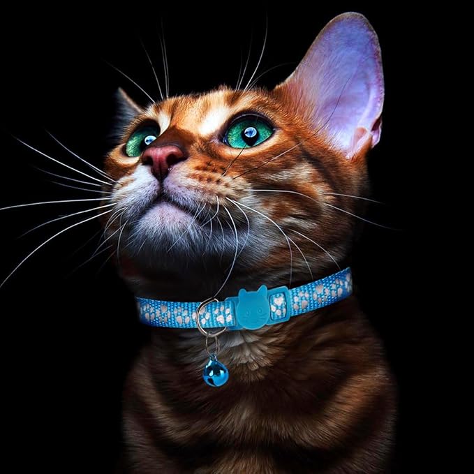 2 Pack Cat Collar with Bells, Reflective Collars - Image 4
