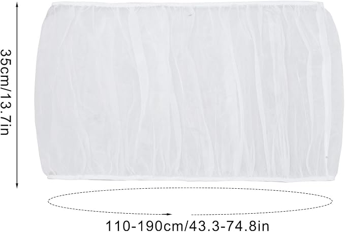 Fengek 2 Pcs Adjustable Bird Cage Cover & Seed Catcher Net - Image 2