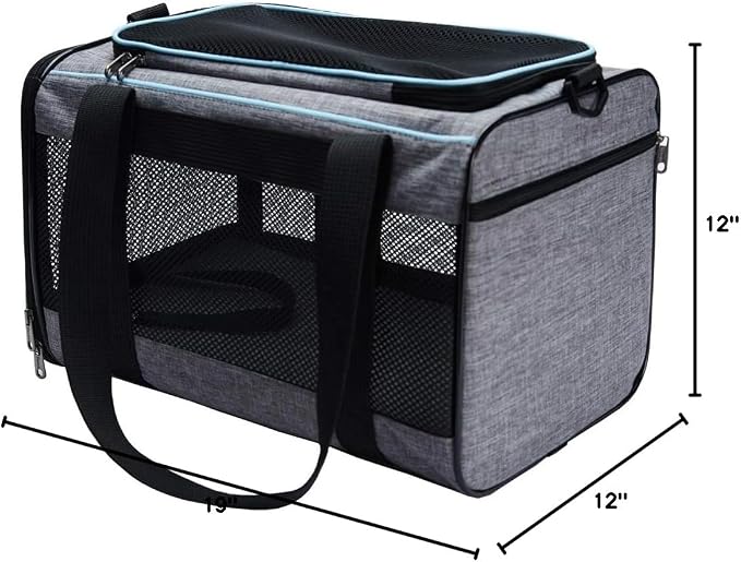 Vceoa 19x12x12 Inches Cat, Dog Carrier - Image 8