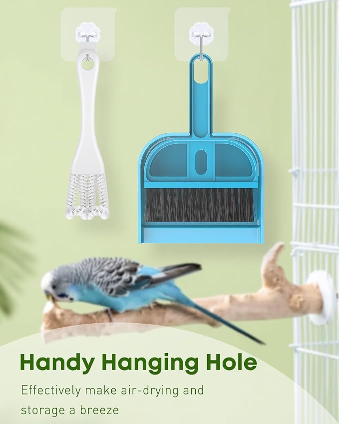 Pawfly 3 Pcs Bird Cage Cleaner Brush - Image 7