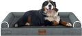 Large Dog Bed Orthopedic Washable: Jumbo Dog Bed Bolster Extra Large Dogs Egg by Nanuya