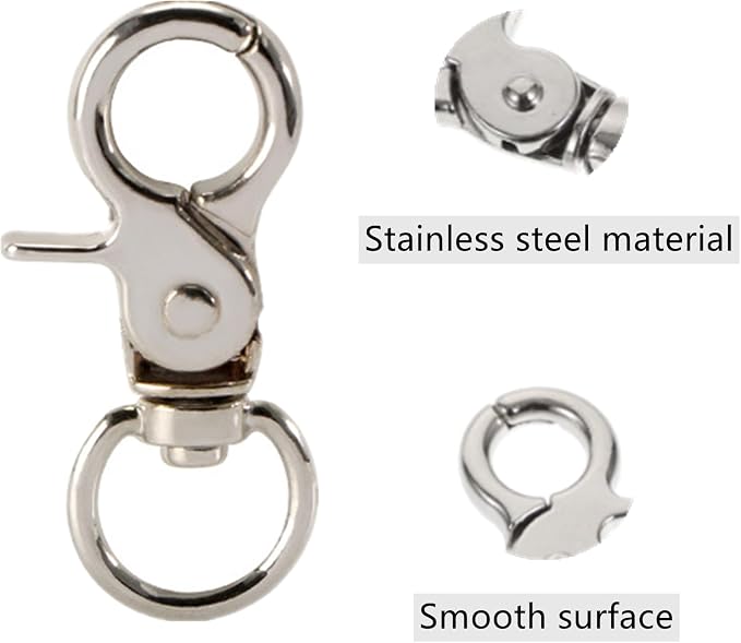 8 Pcs Bird Cage Lock Bird Cage Lobster Clasp, Birdcage Lock Birds Cage Clip - Image 3