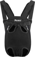 Pawaboo Pet Carrier Backpack, Adjustable Pet Front Cat Dog Carrier Backpack by Pawaboo