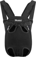 Pawaboo Pet Carrier Backpack, Adjustable Pet Front Cat Dog Carrier Backpack by Pawaboo