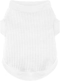 Cozy and Functional Dog Shirts for Small Puppies: Stretchable White Attire by Paiaite