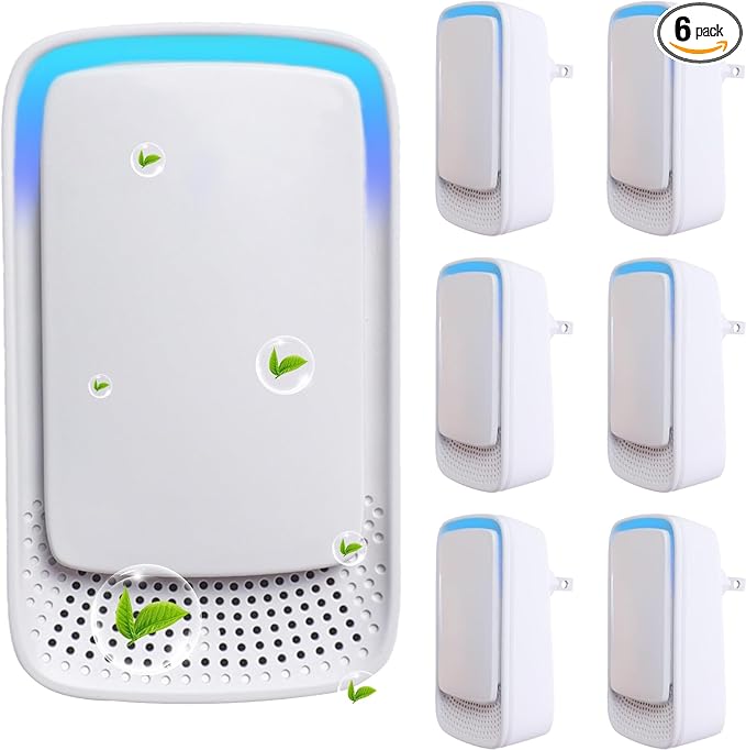 2026 New 6 Pack Plug In Air Ionizers-Negative Ion Air Purifier by Lmhaichao