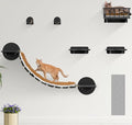 FURRY VIBES Cat Wall Shelves & Perches – 7-in-1 Cat Wall Furniture Set by Unknown