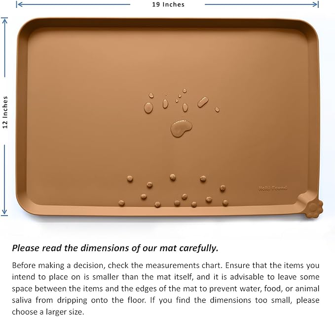 Hoki Found Silicone Pet Food Mats Tray - Image 5
