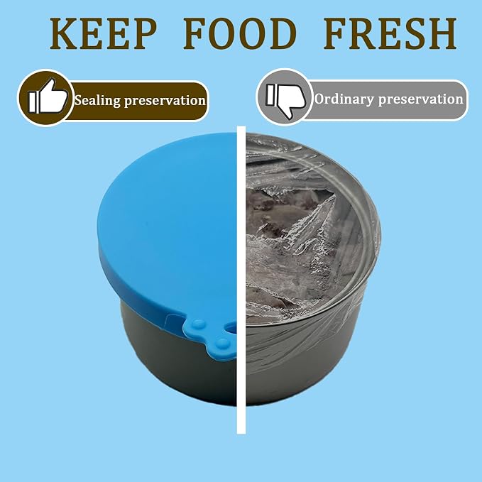 Cat Treat Spoon & 3 Pcs Can Lids | Cat Strip Feeder Squeeze - Image 3