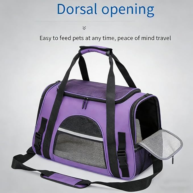 Cat Carriers, Dog Carriers, Pet Carriers – Airline-Approved Soft-Sided Bag - Image 8