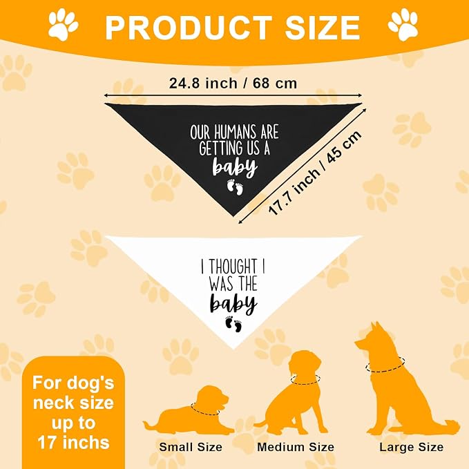 Baby Security Dog Bandana - Image 2